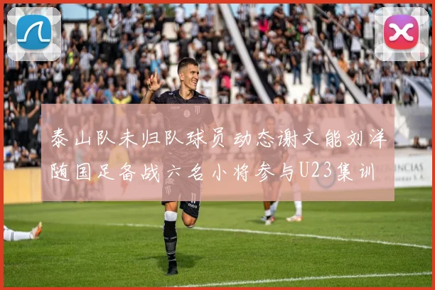 泰山队未归队球员动态谢文能刘洋随国足备战六名小将参与U23集训